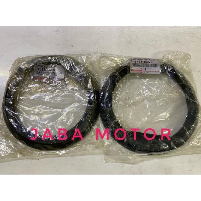 INSULATOR COIL SPRING-KARET TATAKAN PER DEPAN HARRIER-ALPHARD-LEXUS ORI