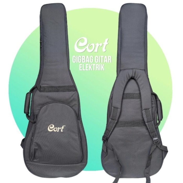 GIGBAG CORT GITAR ELEKTRIK, AKUSTIK, DAN BASS