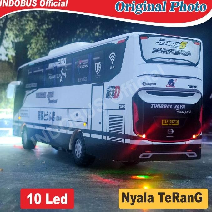Miniatur Bus Bis Tunggal Jaya Kids Panda Jb5