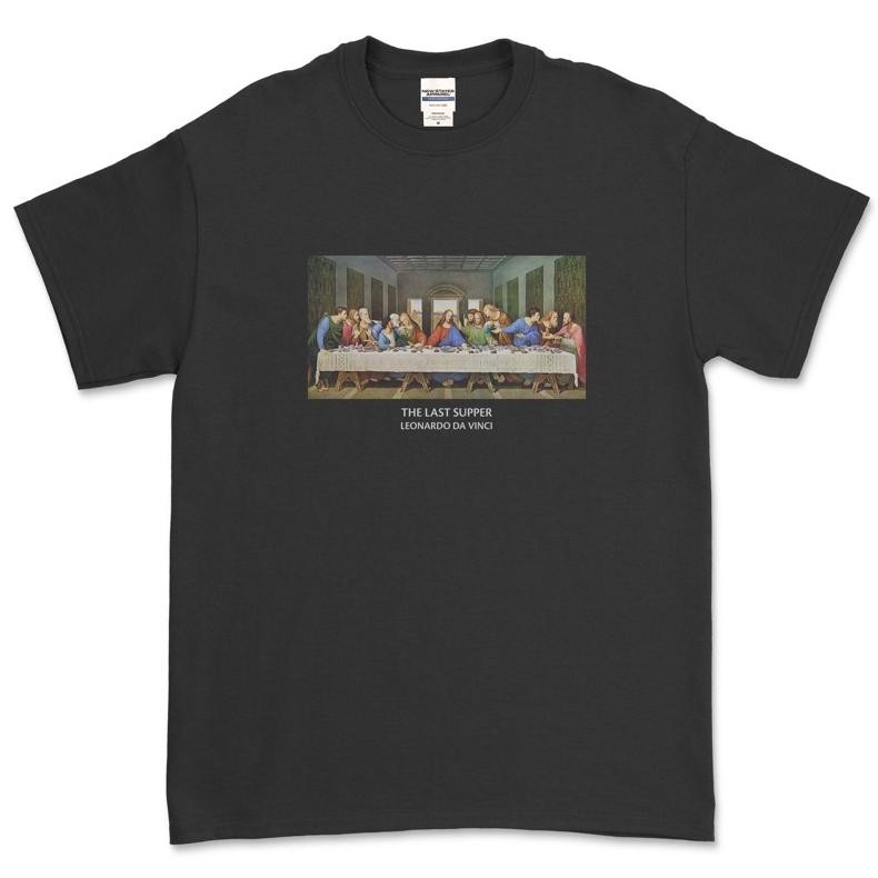 Promo Kaos The Last Supper Leonardo Da Vinci Painting T-Shirt Terbaru
