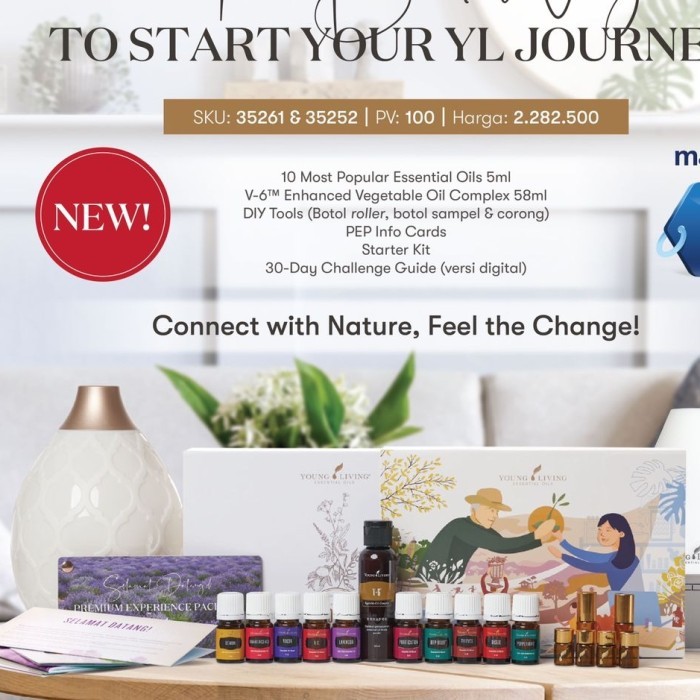 Premium experience package PEP with diffuser YL