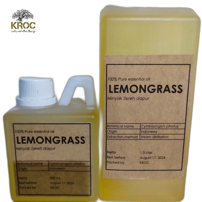 lemongrass essential oil minyak sereh dapur murni