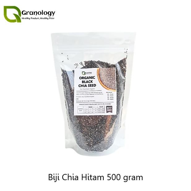 

Organic Black Chia Seed / Biji Chia Hitam Organik (500 gram) by Granology