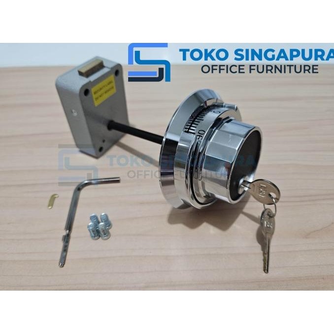 Jual Murah Kunci Kombinasi 3 Roda Brankas Manual : Made In Taiwan : Untuk Brankas Model Lokal Atau C