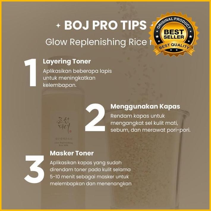 

Beauty Of Joseon Glow Replenishing Rice Milk 150 Ml Termurah 100 % Original