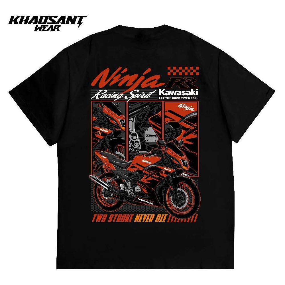 Terbaru Khaosant Kaos Kawasaki Ninja Rr 150 Old Green Built Up 2 Stroke 2 Tak Ninja Super Kips Rr Ol
