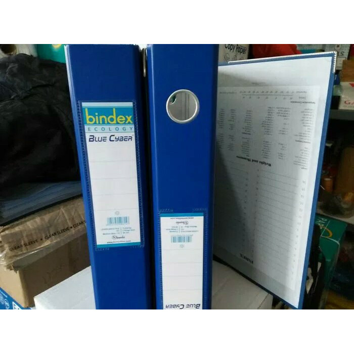 

Odner bindex ukuran folio promo 1 dus isi 12