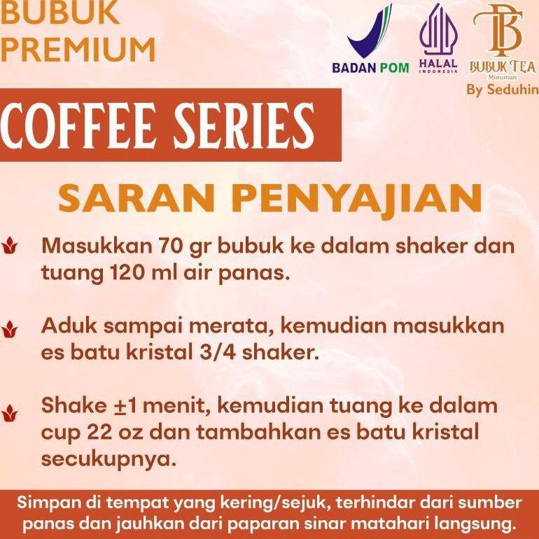 

BROWN SUGAR COFFEE 1KG /BUBUK MINUMAN SUDAH ADA GULA