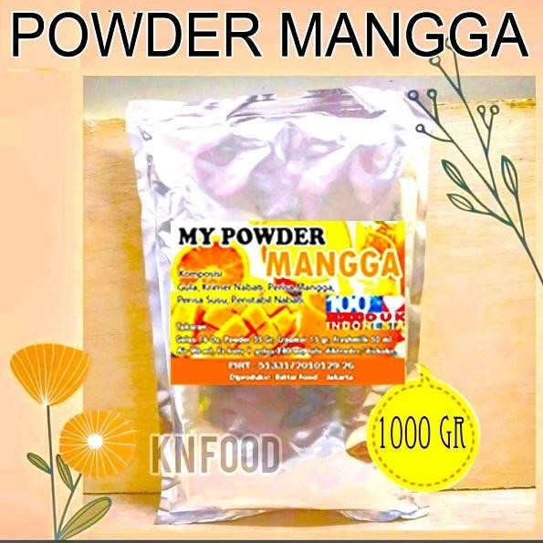 

Powder Mangga Reg - Powder minuman rasa Mangga 1kg REGULER
