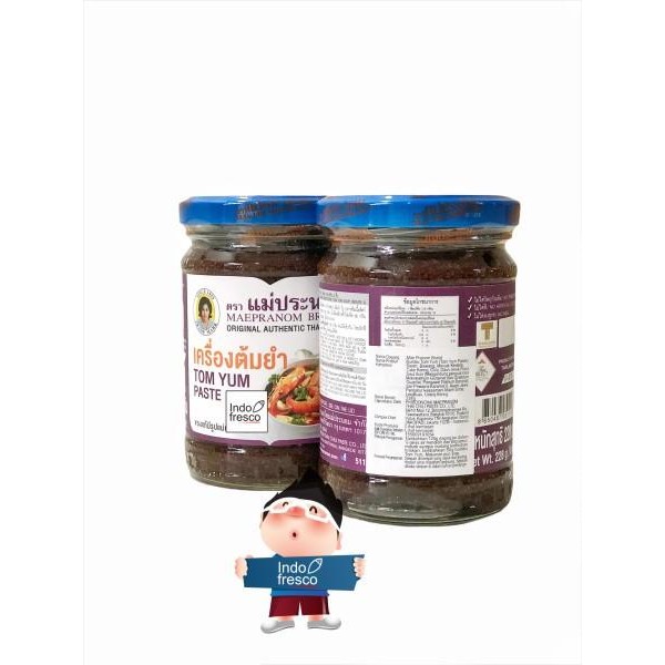 

Maepranom Tom Yum Paste- Pasta Thai 228G New 100 % Original