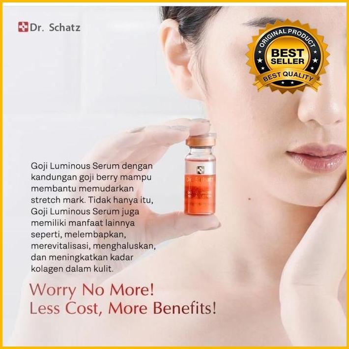 Serum Goji Luminous Dr Schatz Untuk Memudarkan Bopeng , Strechmark Terlaris 100 % Original