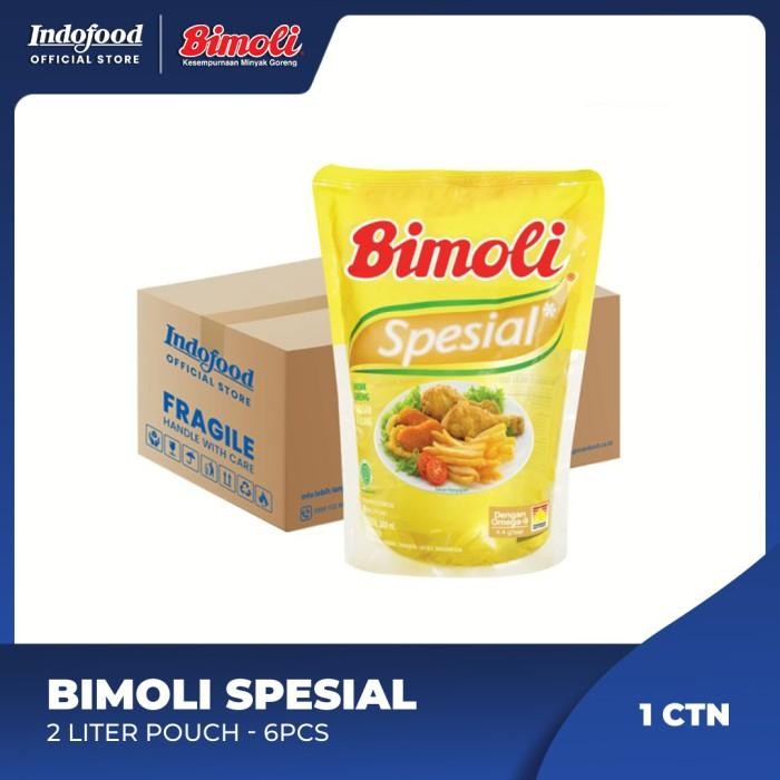 

1 Ctn - Bimoli Spesial 2 Liter Pouch New 100 % Original