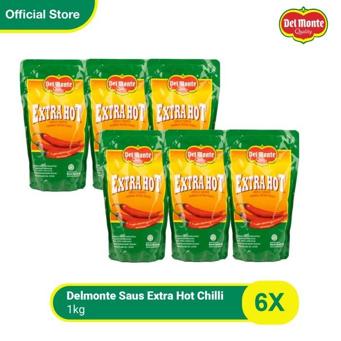 

Delmonte Saus Extra Hot Pouch 1 Kg - Isi 6 Terbaru 100 % Original