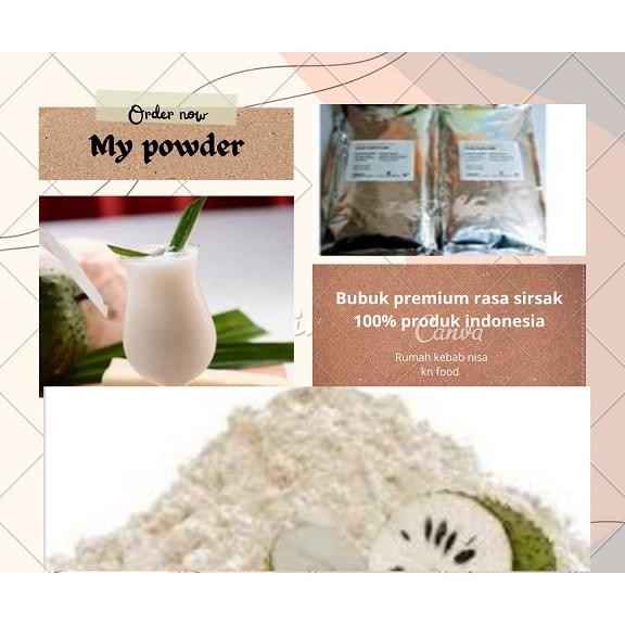 

Sirsak Powder pum - 1 kg