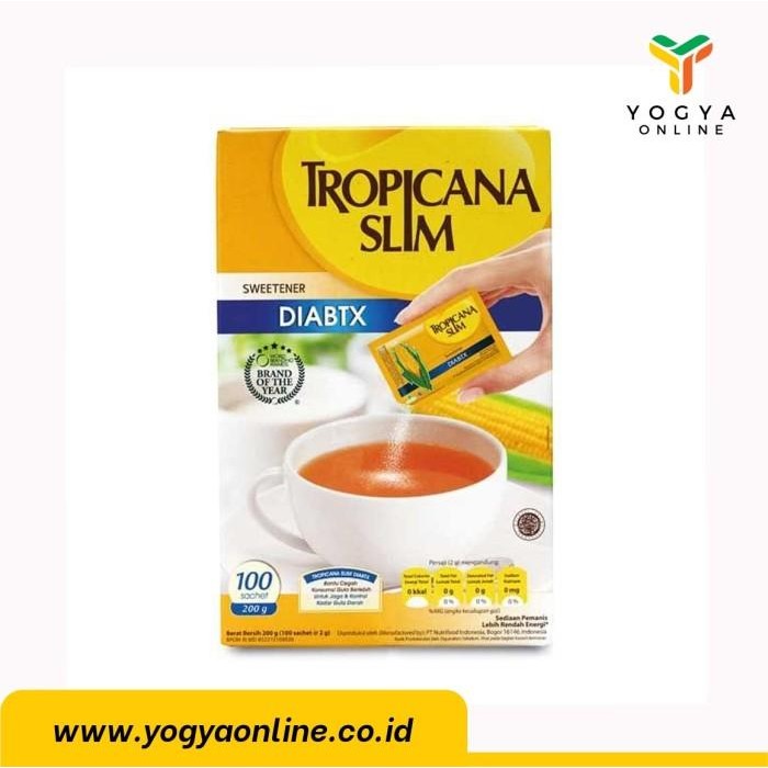 

Tropicana Slim Sweetener Diabetic 100S Termurah 100 % Original