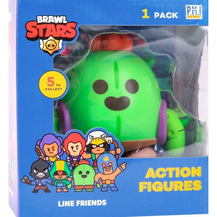 READY STOCK MAINAN ACTION FIGURE BRAWL STARS ACTION FIGURE 