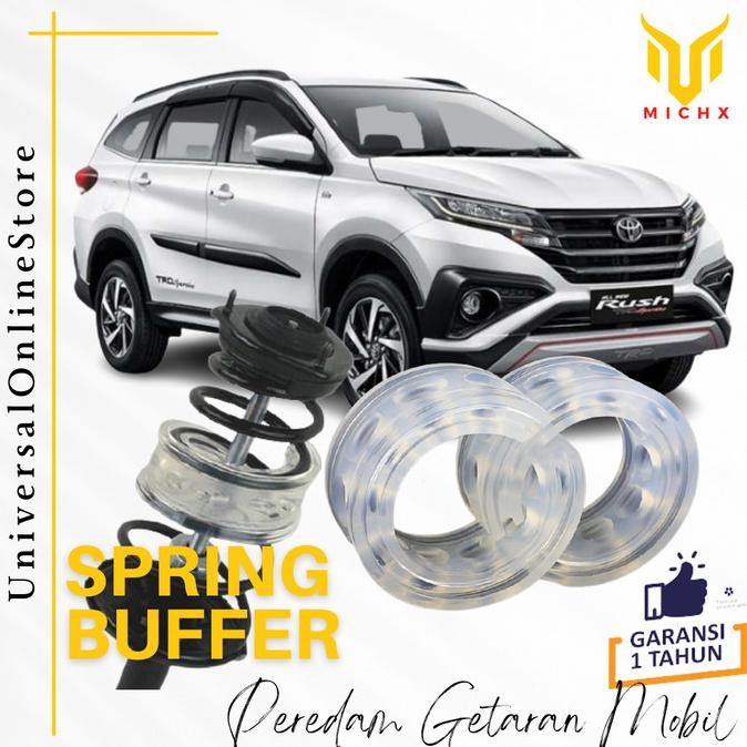 PAKET Spring Buffer Mobil Toyota Rush / Terios Depan Belakang