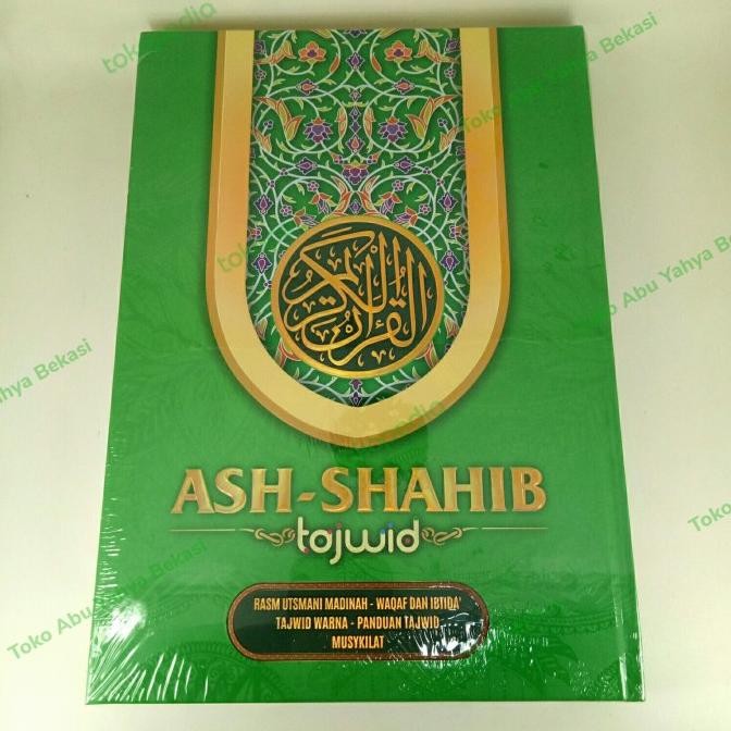 Al-Quran ASH-SHAHIB Tajwid A4 | Rusm Ustamani terlaris