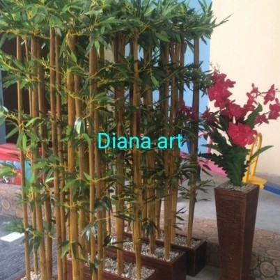 Penyekat Ruangan#Bambu Partisi#Bambu Pembatas Ruangan#Bambu Artificial Original