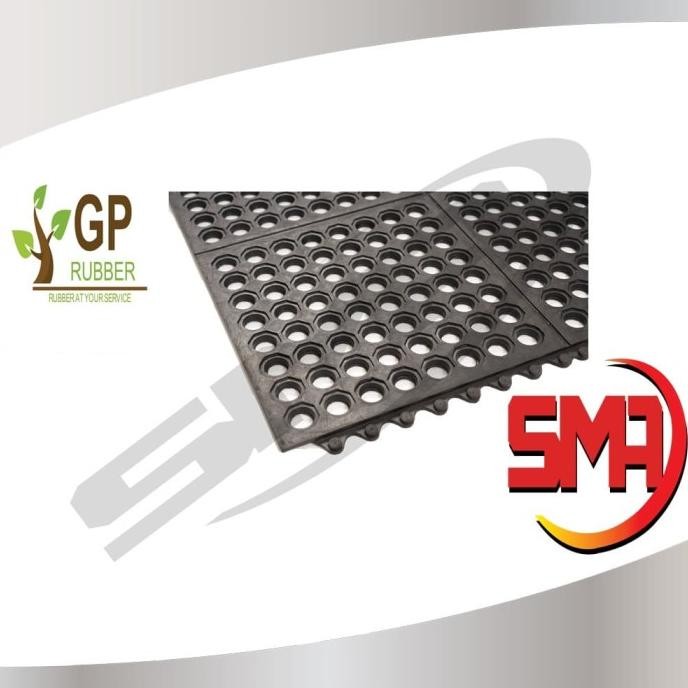 KESET / KARPET KARET LANTAI ANTI SLIP MULTIGUNA UNTUK KAMAR MANDI