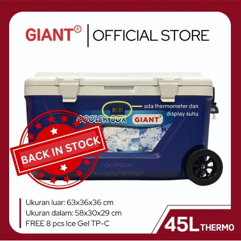 COOL BOX 45 LITER / BOX PENDINGIN BESAR / COOLER BOX PREMIUM QUALITY