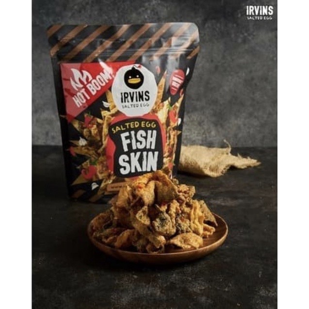 

[HOT BOOM] IRVINS Salted Egg Fish Skin Spicy (95 gr)