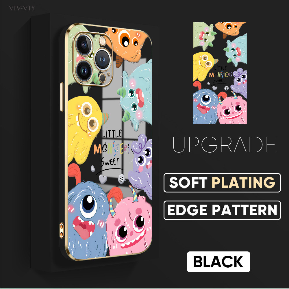 Casing Hp Untuk VIVO V30 V15 V20 V21 V23 V23E V25 V25E S1 Z1 T1 SE Pro 2021 5G Phone Case DD 2818 So