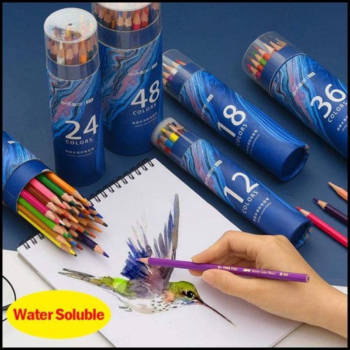 

Water Pencil / Color Professional Water Soluble Color Pencil Premium