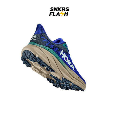 HOKA ONE ONE Challenger Atr 7 Ultramarine Oceanic Blue Sepatu Lari Pria - 1134497UNC - Size 44.7