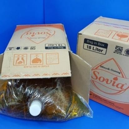 

Minyak Goreng Sawit Sovia 18L Bib Original Dan Terlaris