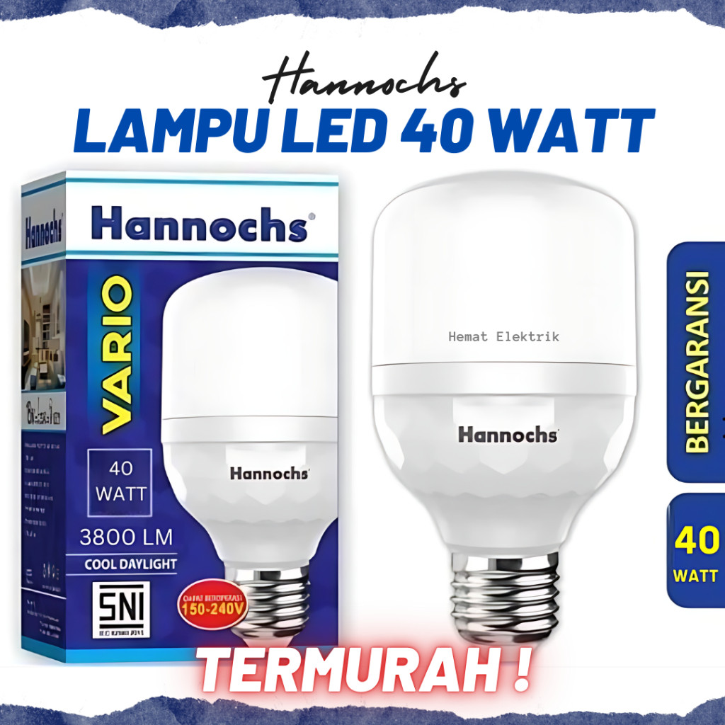 Bola Lampu Led Hannochs Vario 40 Watt Bohlam Hannochs Led Vario 40 W