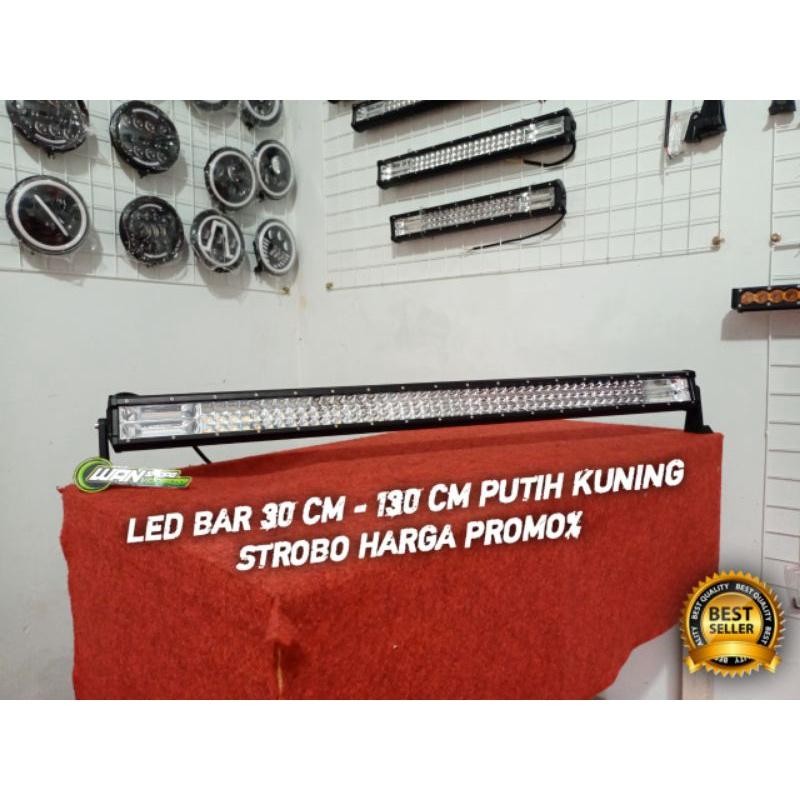 Lampu Led Bar Light Bar 105-107 Cm 5 Mode 540Wat Premium