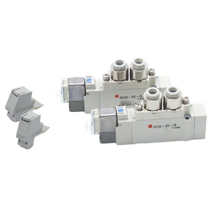 2 position single pneumatic valve SMC type SY5120 01 solenoid valve electromagnetic solenoid valve p