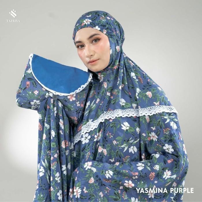 Mukena Tazbiya Kombinasi Yasmina Series Allsize Terbaru 100 % Original