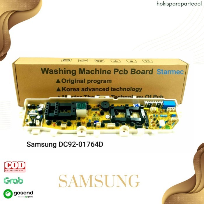 MODUL PCB MESIN CUCI SAMSUNG 13 TOMBOL DC92-01764D