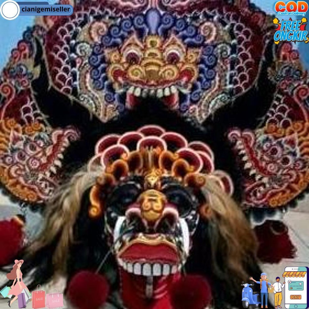 

T Promo Bisa Cod Cuci Gudang Barongan Rampak Telon Jamang Cat Air Brush Bonus Kemul Panjang Dan Pentul Tinggal Pakai Ukuran Anak Promo Barongan Plipit Romo Mainan Anak Barongan Anak Sd Brongan Plipit Premium / Barongan Spon Caplok Kain Panjang / Barongan