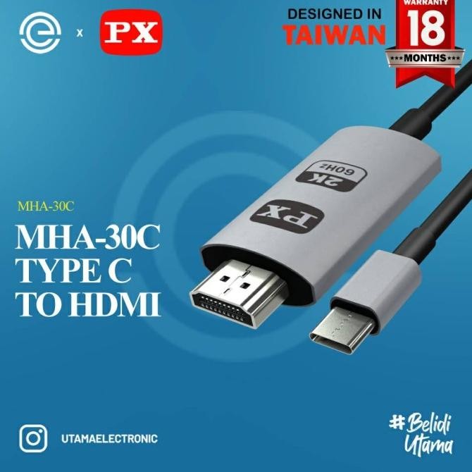 Sale Px Kabel Hdmi Tv Converter 2K - Px Mha-30C