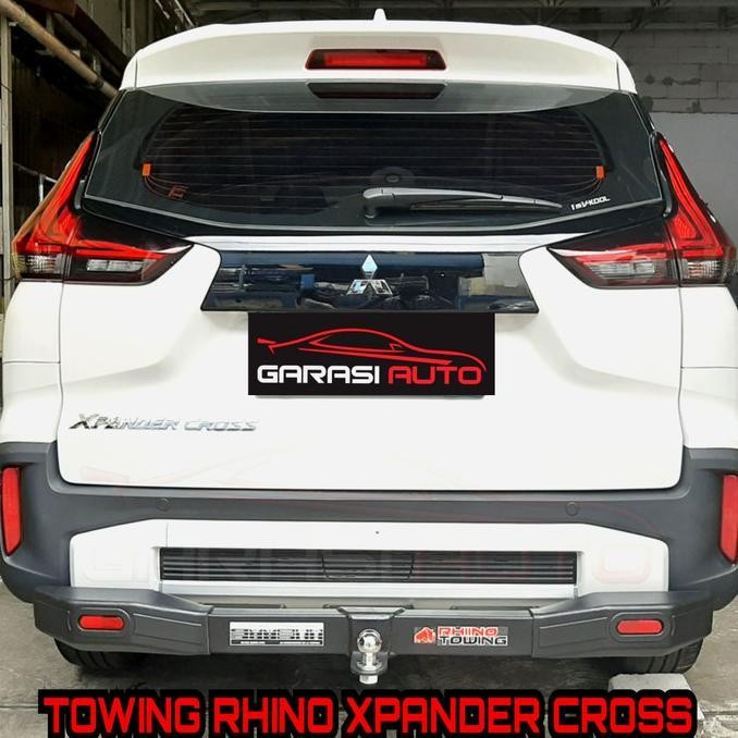 Paket Towing Bar Tanduk Bumper Xpander Depan Belakang Rhino Guard Besi