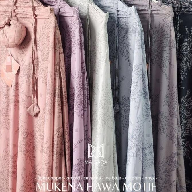 Terbaru | Mukena Hawa Motif Maisara Premium