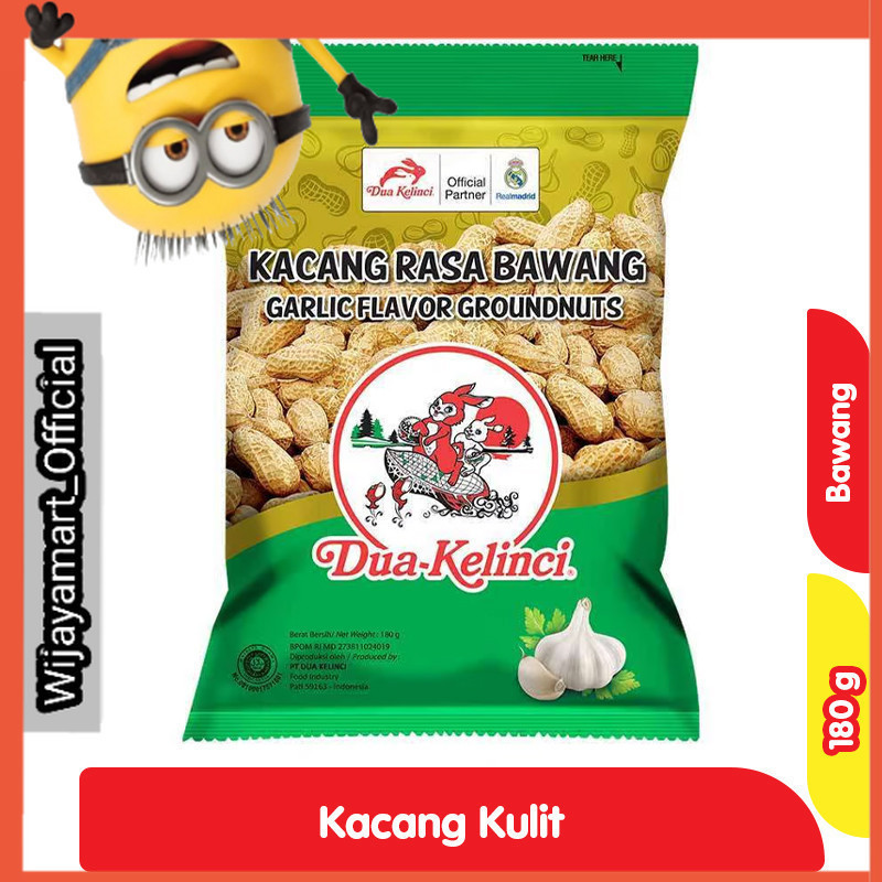 

Dua Kelinci Kacang Kulit Bawang 180 g