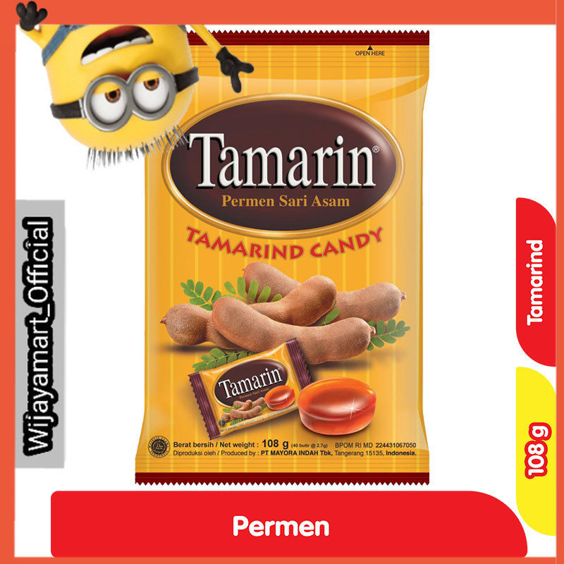 

Tamarin Permen Sari Asam 108 g