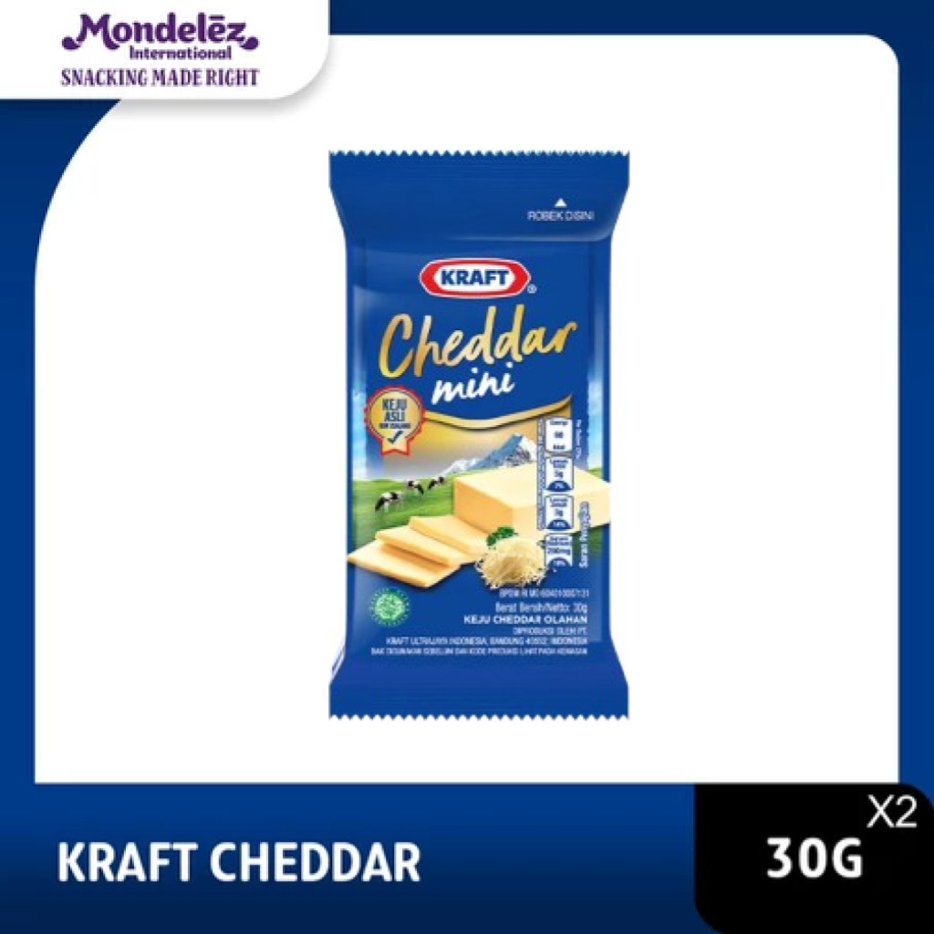 

Kraft Keju Cheddar Regular 30g Untuk Kue dan Burger - twinpack