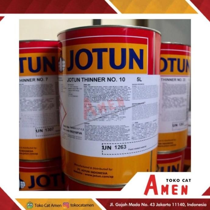 JOTUN THINNER NO. 10 5LT / PENGENCER CAT PU (HARDTOP / FUTURA)