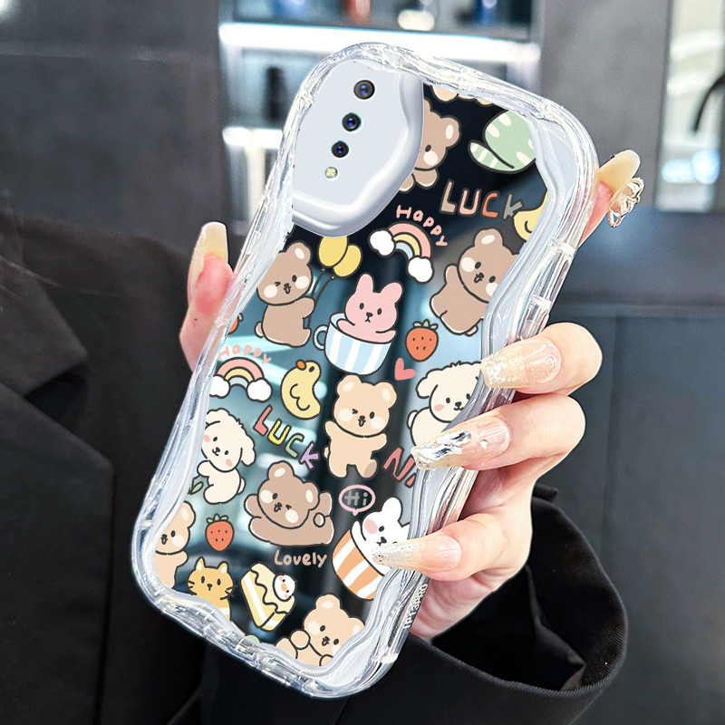 Casing Hp Untuk VIVO S1 VIVO S1 Pro Case Casing senang santai silikon tahan Kasing HP Softcase gantu