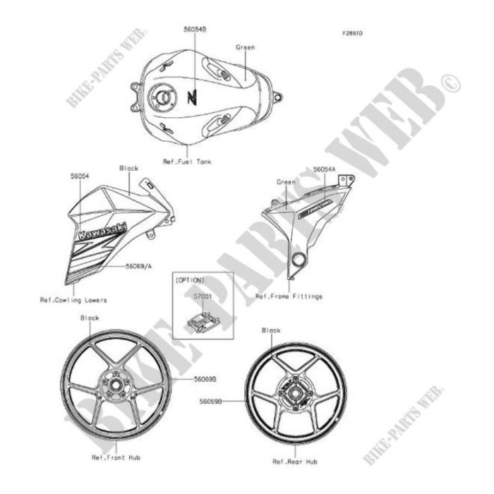Promo Sticker Tangki Z800 Sticker Cover Pivot Z800 2014 Origina Kawasaki