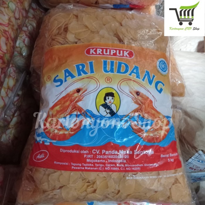 

KERUPUK KRUPUK SARI UDANG CAP UNYIL PER BAL ISI 5KG