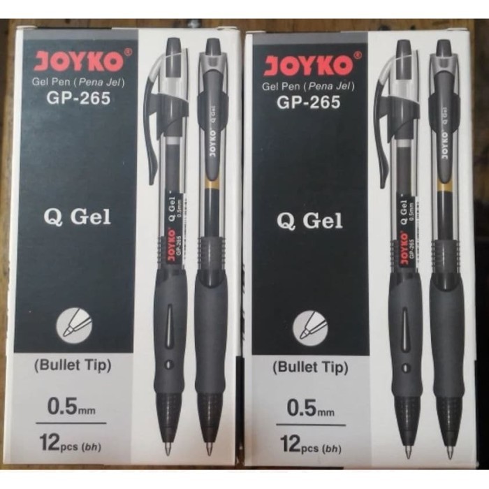 

Pen Gel Joyko Gp 265 / Bolpen Cetek Gel Q Gel [Lusin]