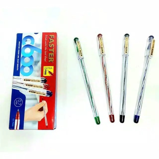 

Pulpen Faster C600 / Asli - C600