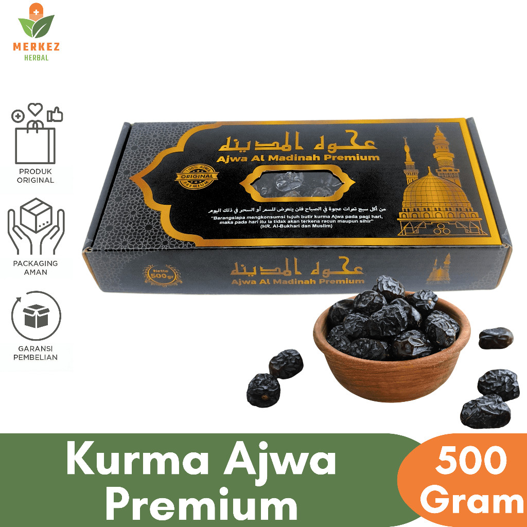 

Urma Orma Ajwa Azwa Nabi 500 Gram 100% Madinah Oleh Oleh Haji Dan Umroh