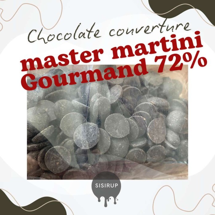 

Gourmand Couverture 72% 100 GR / Chocolate Couverture / Master Martini